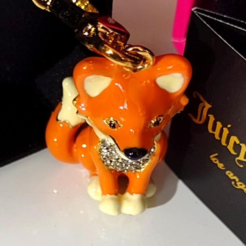 Juicy Couture 🦊 LG Red 🦊FOX 🦊Never Removed from 🎁 NWT